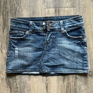 LVLX | Denim | Mini Skirt